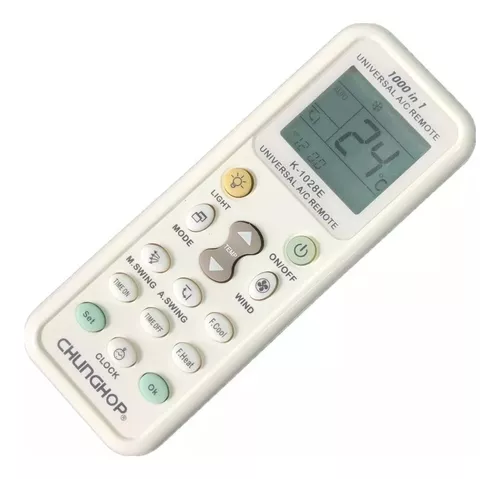 Control Remoto De Aire Acondicionado Universal K 1028e-1