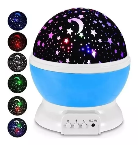 Espanta Cuco De Mesa Led Proyector Cielo Estrellas-0