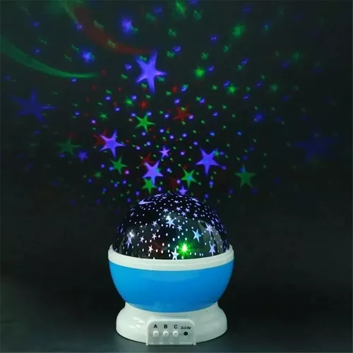 Espanta Cuco De Mesa Led Proyector Cielo Estrellas-1