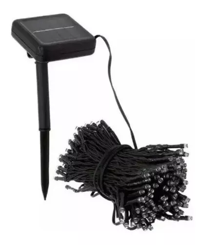 Luces Guirnalda Solar 100 Led Multicolor 10 Metros-2