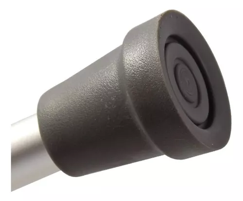 Muletas Axilar Aluminio Pack X2 Bastones Goma Antideslizante-3
