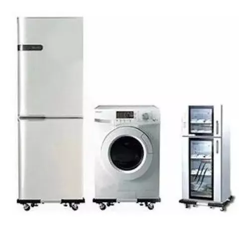Base Multiuso Ruedas Cocina Lavadora Refrigerador Original-1