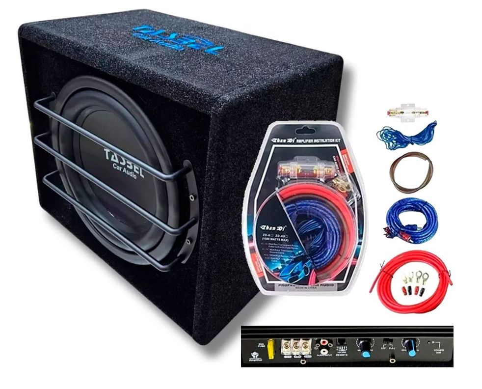 Subwoofer Amplificado 3000w Para Auto-2
