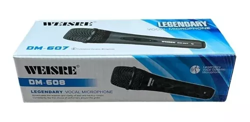 Microfono Para Karaoke Para Equipos De Audio Cableado-4