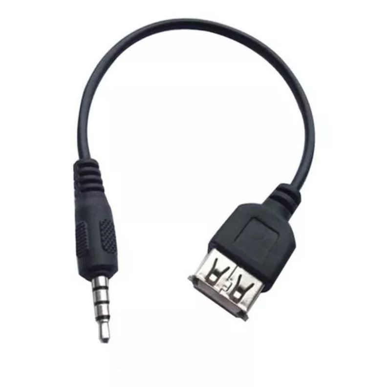 Cable Plug 3.5mm A Usb Hembra Auxiliar Auto Mp3-2