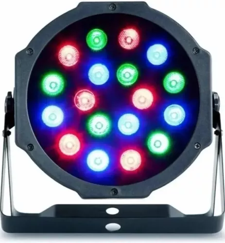 Luz Led Disco Rítmico Multicolor Led Disco Proyector Rbg-1