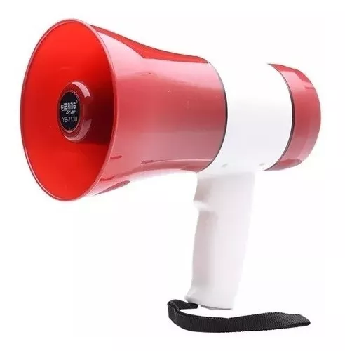 Megáfono 20w Dinámico De Mano Recargable-2
