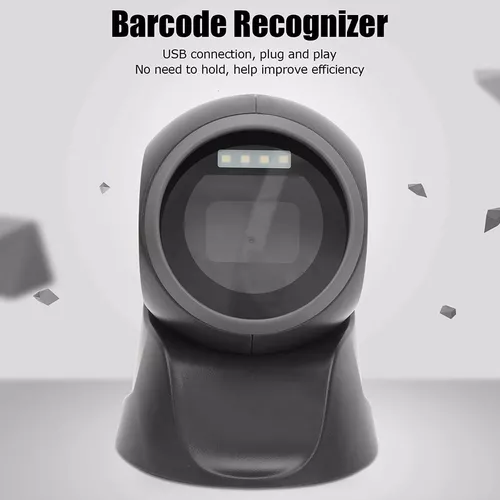 Scanner Lector Código De Barras En 1d Y 2d Usb Color Negro-7