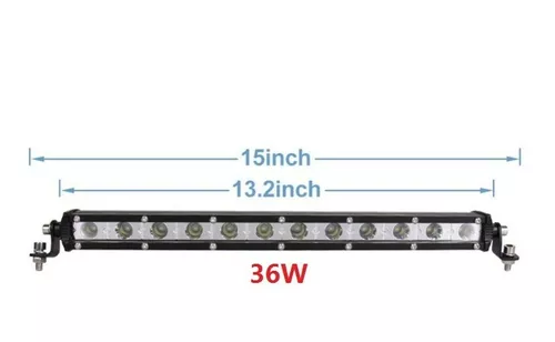 Pack X2 Barras Led Focos Led Para Camiones Neblinero Led-2