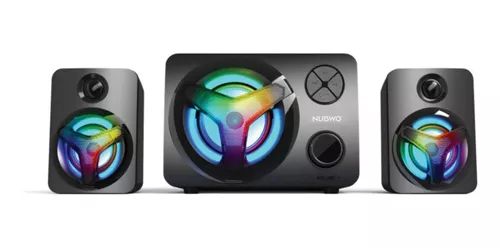 Parlantes 2.1 Aux Pc Con Bajo Portátiles Multimedia Bocinas-3