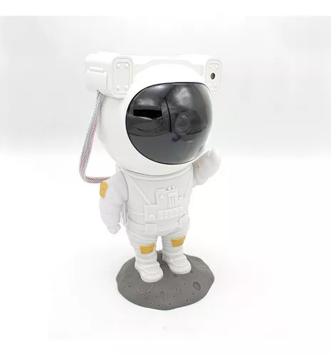 Proyector Lámpara Luz Led Galaxia Astronauta Ho442 Color de la estructura Blanco-2