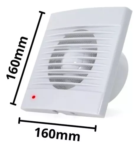 Extractor De Aire 16w 4 Pulgadas Baño Cocina Oficina-4