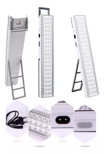 Lámpara De Emergencia Recargable Led Blanco-1