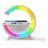 Lámpara De Mesa Inteligente Altavoz Bluetooth Usb Bt-2301 Color Blanco-3