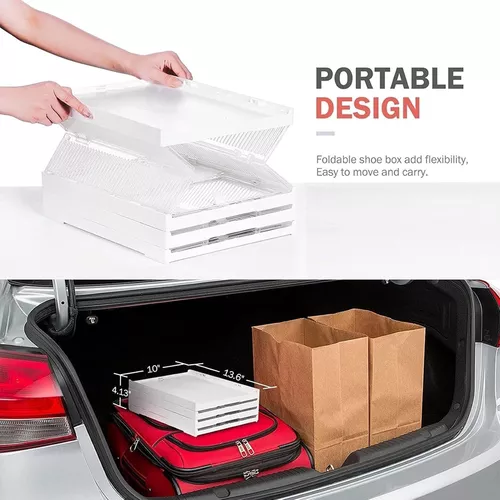 Zapatera Rigida Resistente Plegable Organizador-3