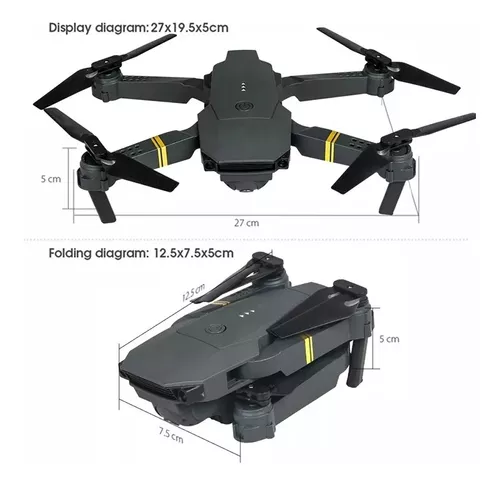 Drone 4k Profesional Dual Cámara Wifi Fpv 998 Pro. Color Negro-3