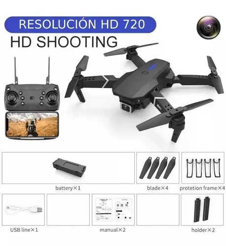 Drone 4k Profesional Dual Cámara Wifi Fpv 998 Pro. Color Negro-5