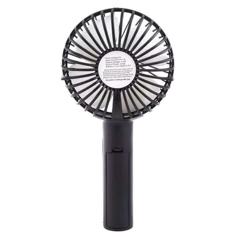 Ventilador Pórtatil Recargable C/ Bateria 1000mah Blanco-1