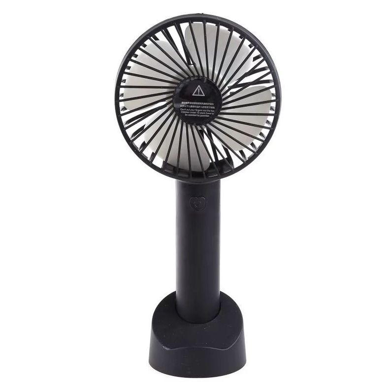Ventilador Pórtatil Recargable C/ Bateria 1000mah Blanco-3