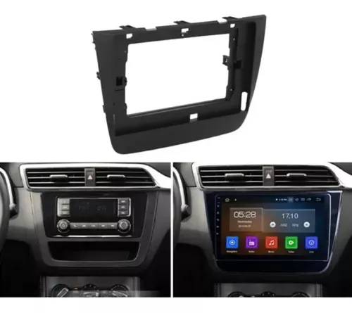 Adaptador Radio Bisel Pantalla Mg Zs 2017+ 10.1 Pul Karvas-6
