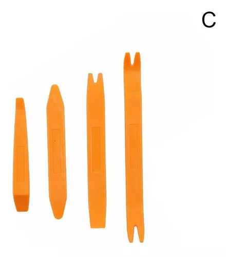Kit De Paletas Para Desmontaje Radio Tablero Auto 4pcs-0