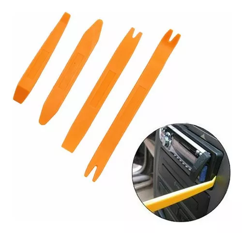Kit De Paletas Para Desmontaje Radio Tablero Auto 4pcs-1