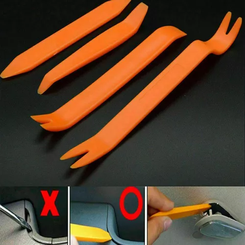 Kit De Paletas Para Desmontaje Radio Tablero Auto 4pcs-3
