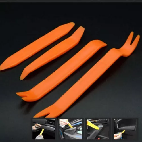 Kit De Paletas Para Desmontaje Radio Tablero Auto 4pcs-4