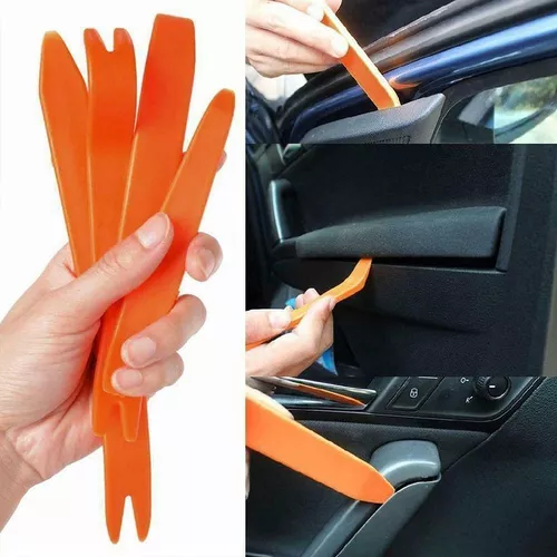 Kit De Paletas Para Desmontaje Radio Tablero Auto 4pcs-5