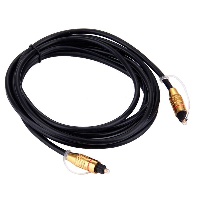 Cable Óptico Digital Tv Audio De 1.5m Alta Calidad De Sonido-0