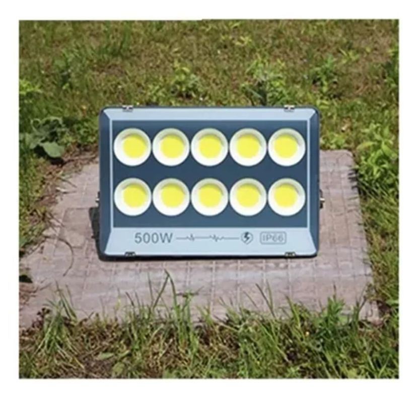 Reflector Reflector Led 500w Luz Fría Exterior Estadio-1