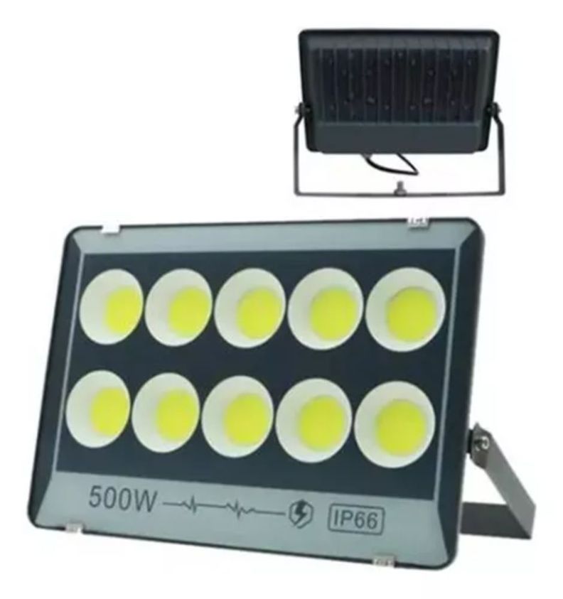 Reflector Reflector Led 500w Luz Fría Exterior Estadio-3