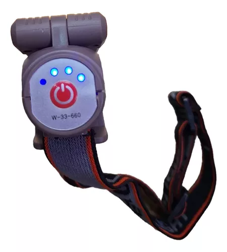 Linterna Minera Recargable 3 Luces Resistente A La Lluvia-2