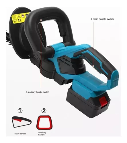 Corta setos Podadora Pasto Batería Recargable Jardín 20v-1