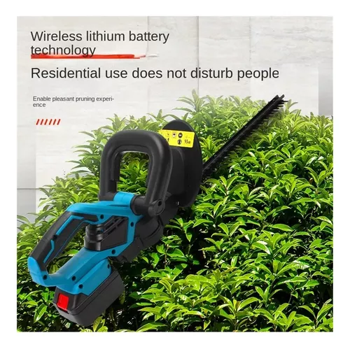 Corta setos Podadora Pasto Batería Recargable Jardín 20v-4