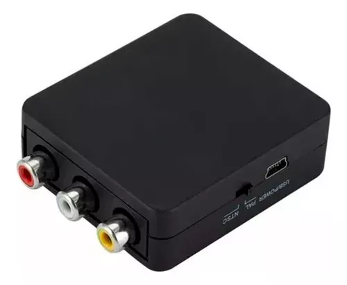 Convertidor Adaptador Audio Óptico Digital Original RCA 3.5-5