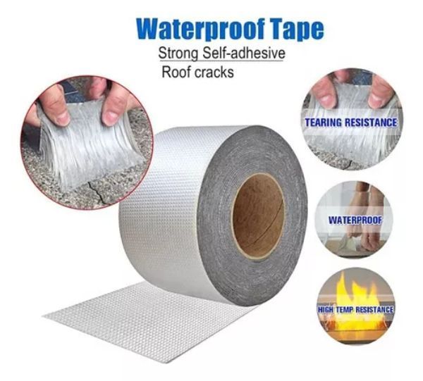 Cinta Adhesiva Sellador Impermeable Aislante Tapa Gotera-2