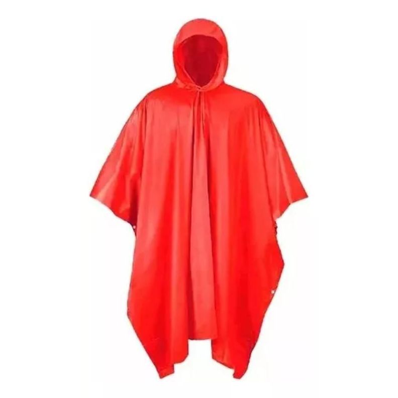Poncho Impermeable Resistente Pvc Capa Para La Lluvia chubasquero-6