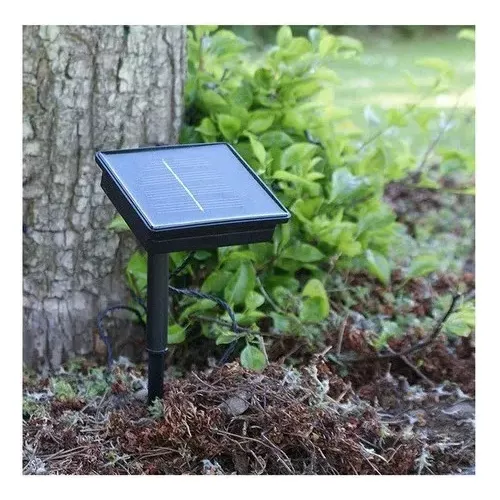 Pack X4 Guirnaldas De Luces Solar Hoja De 5 MTS-3