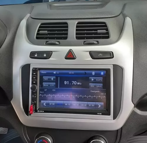 Radio Auto 2 Din Mirror Link+ Mando/7021b Mp5 7 Pulgadas-3
