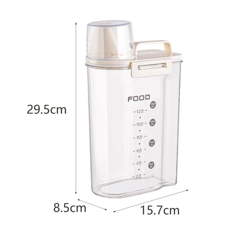 Dispensador De Polvos Cereales Granos Jabon Comidas Liquidos-1