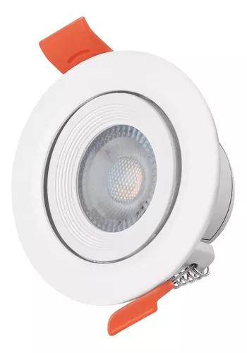 Foco Led Empotrable 11.5cm 16w 630lm, Regulable, Embutido Color Blanco-0