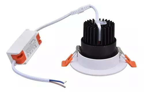 Foco Led Empotrable 11.5cm 16w 630lm, Regulable, Embutido Color Blanco-1