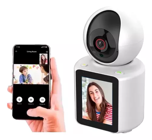Monitor De Bebé Con Cámara Ip Wifi 2.4g 360°voz Y Video-2