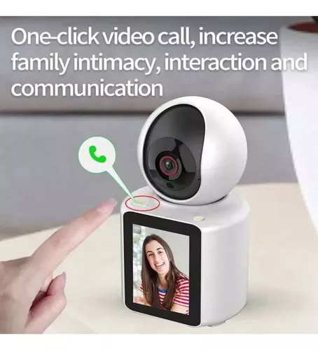 Monitor De Bebé Con Cámara Ip Wifi 2.4g 360°voz Y Video-4