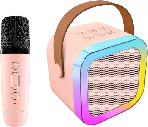 Parlante Con Micrófono Karaoke Bluetooth Portátil Radio-0
