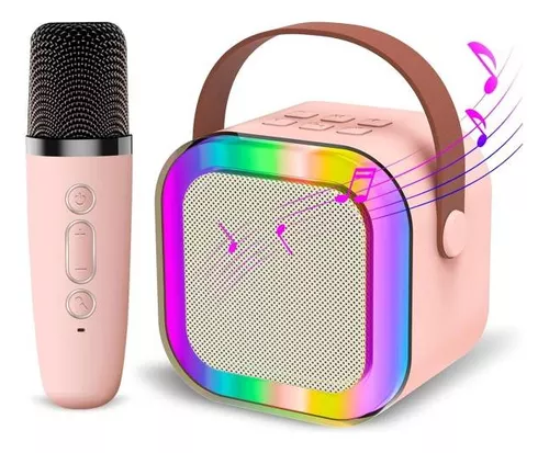 Parlante Con Micrófono Karaoke Bluetooth Portátil Radio-1