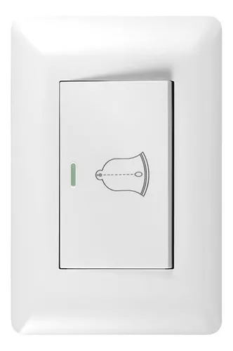 Pulsador Simple Timbre Interruptor 10a 250v Campana Hogar-0