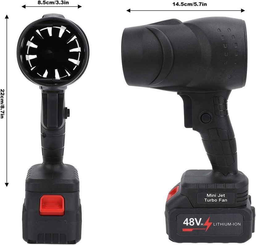 Soplador Turbina Profesional De Polvo Inalámbrico-3