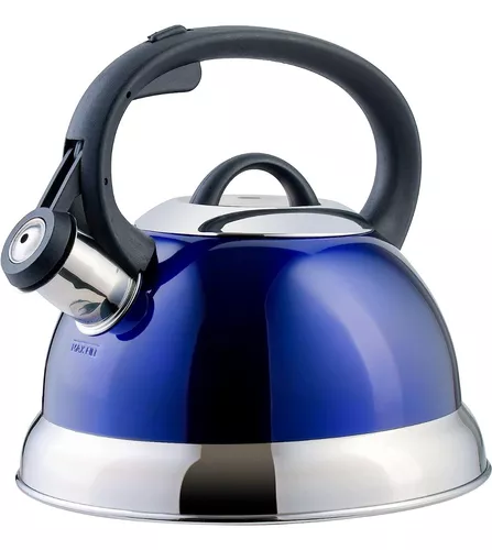 Tetera Silvante 3.2 Lt De Acero Inoxidable Colores Con Mango-5